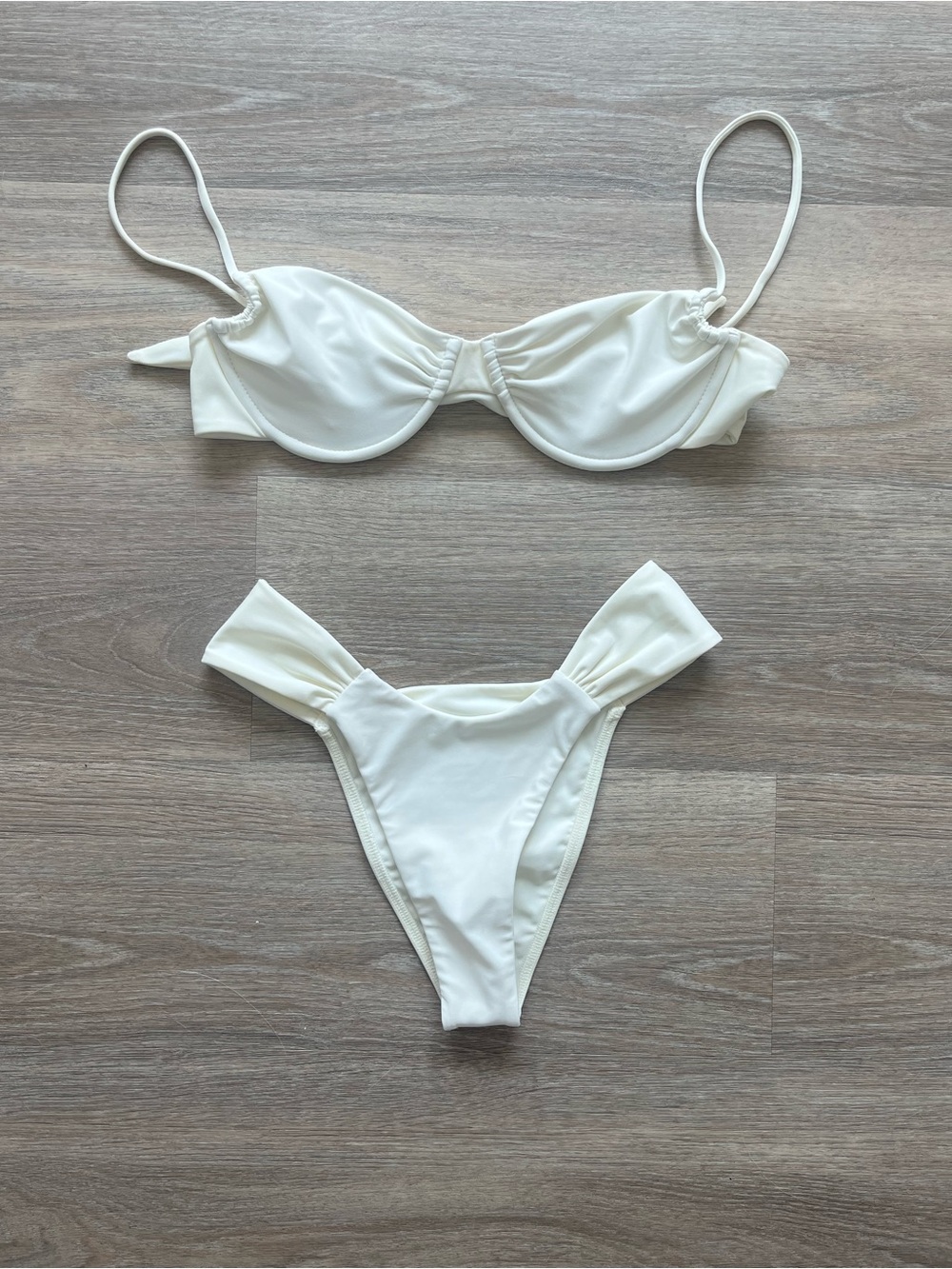 Nyud Beau Bikini Bottom in Avorio